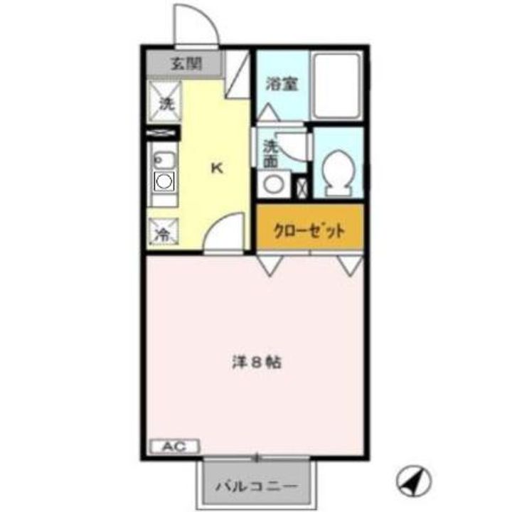 セジュール雅の間取り