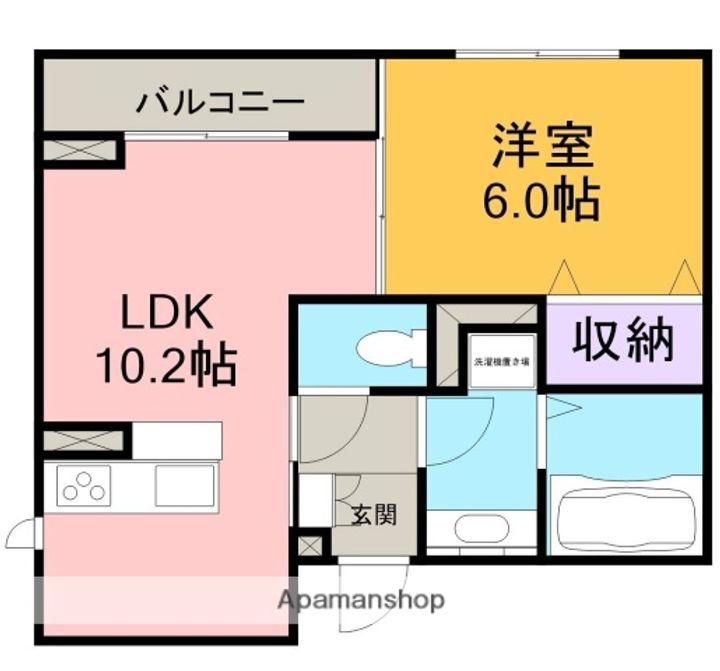 マンチェスター202の間取り
