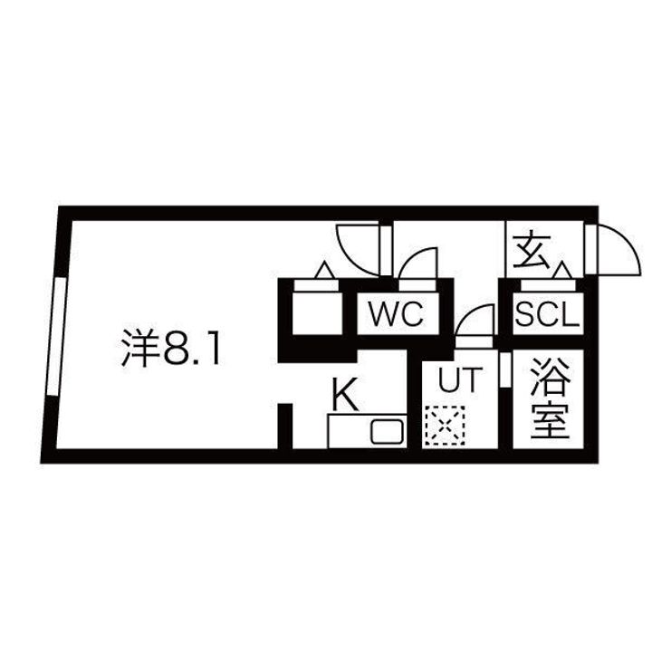 G VIVRE 岡崎駅前の間取り