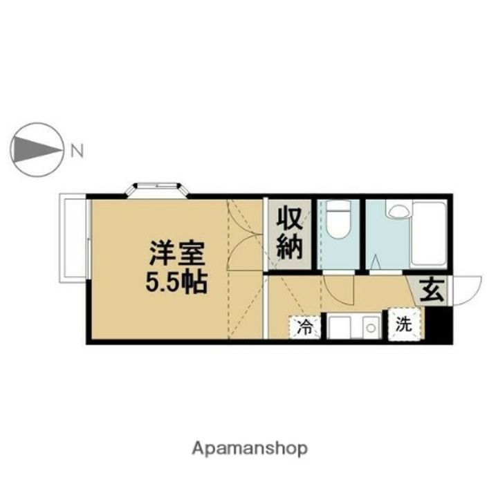 レオパレス福塚の間取り