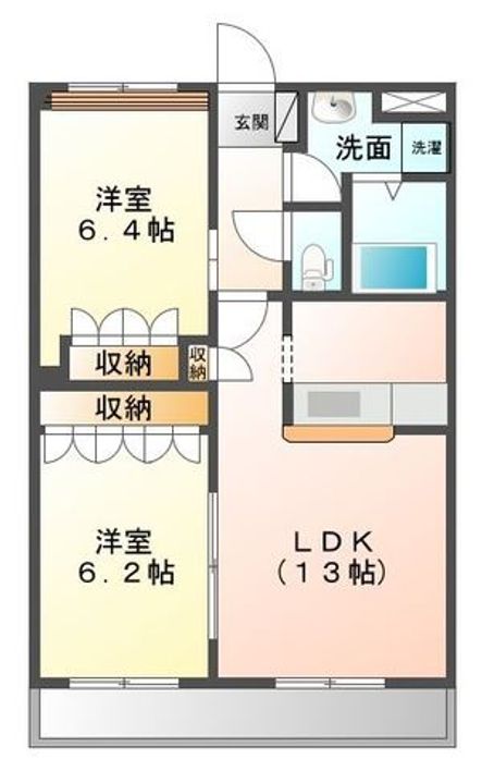クオリティ パレスの間取り