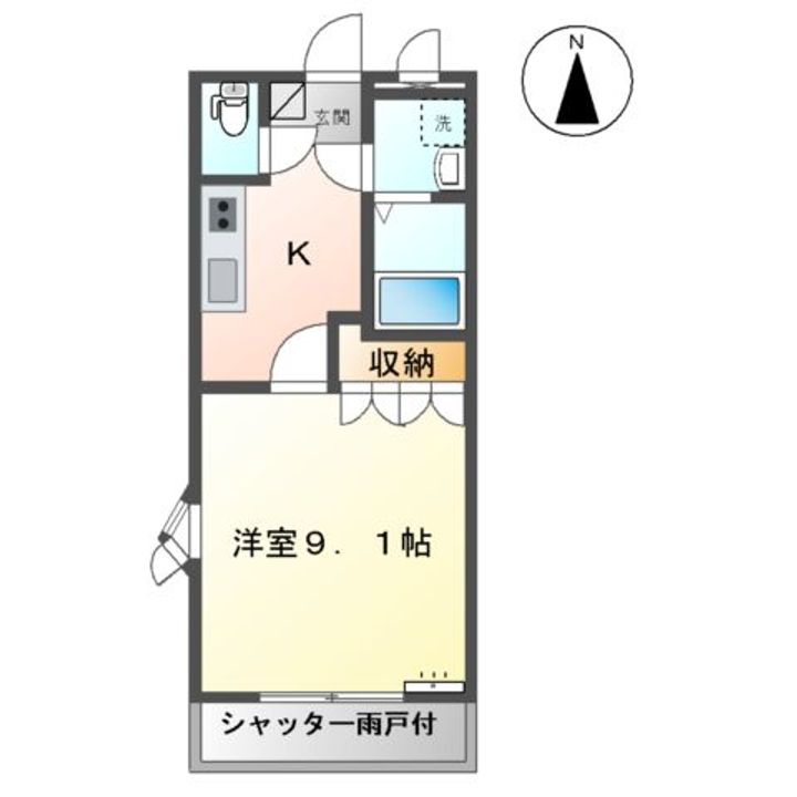 アイリスの間取り