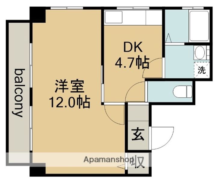 吉川ビルの間取り