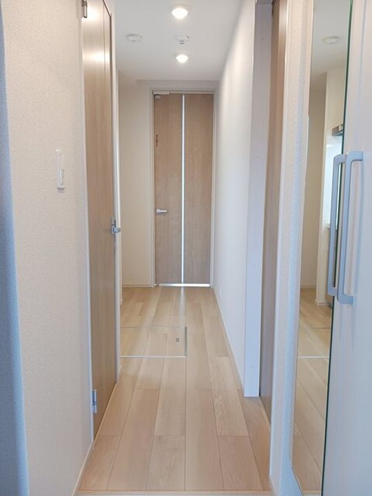 ソレイユの玄関