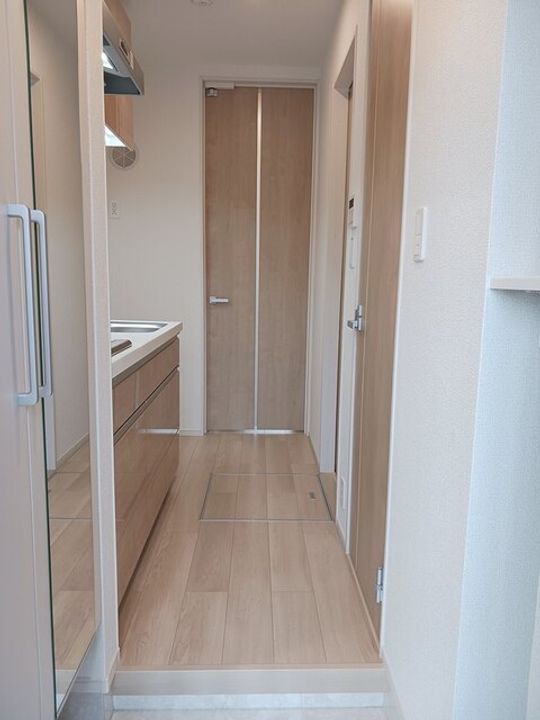 ソレイユの玄関