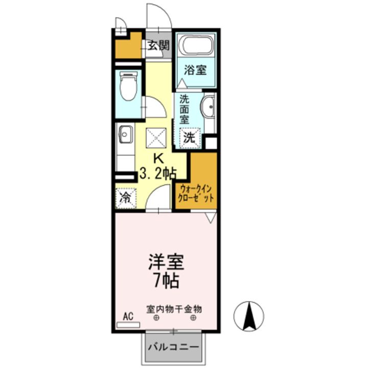 リベルテの間取り