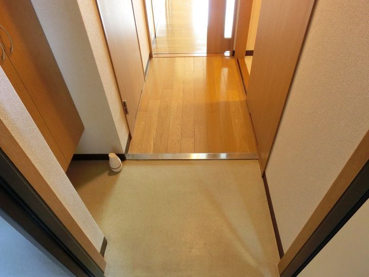 愛知県名古屋市北区三軒町の賃貸マンションの玄関