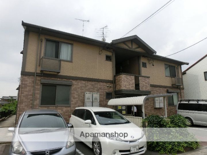 愛知県名古屋市北区楠味鋺2丁目の賃貸アパートの外観