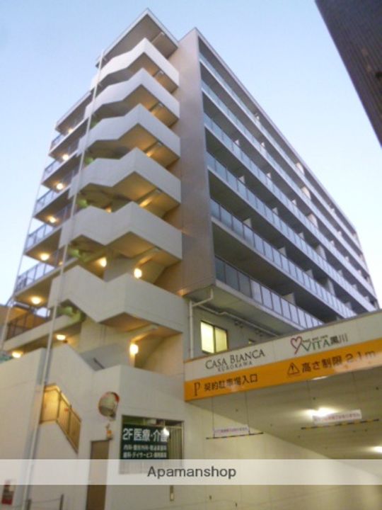 愛知県名古屋市北区黒川本通4丁目の賃貸マンションの外観