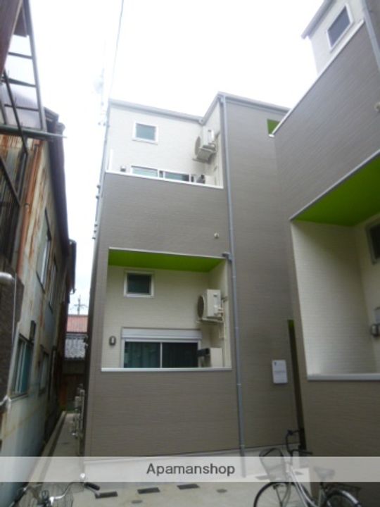 愛知県名古屋市北区長喜町1丁目の賃貸アパートの外観
