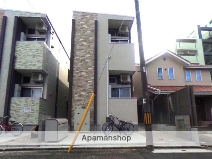 愛知県名古屋市北区志賀町3丁目の賃貸アパートの外観