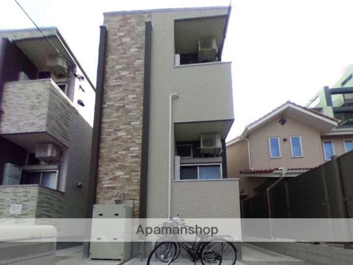 愛知県名古屋市北区志賀町3丁目の賃貸アパートの外観