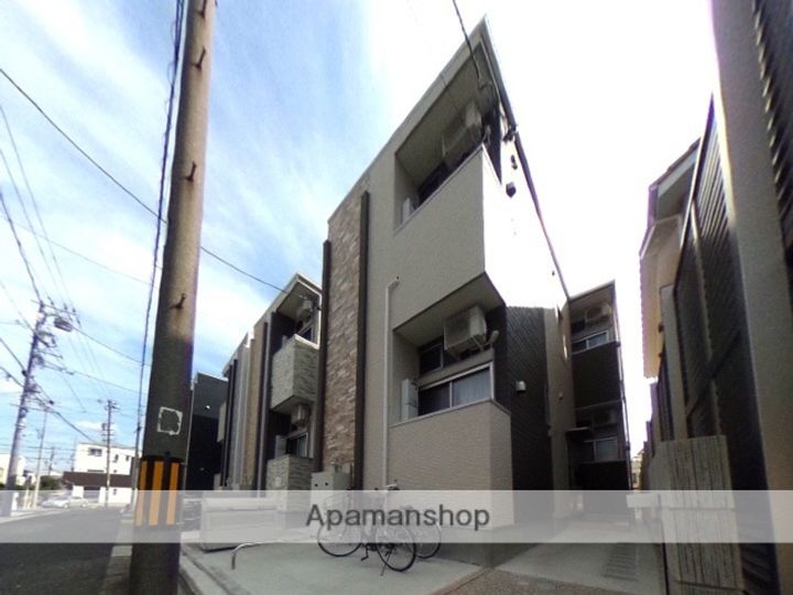 愛知県名古屋市北区志賀町3丁目の賃貸アパートの外観