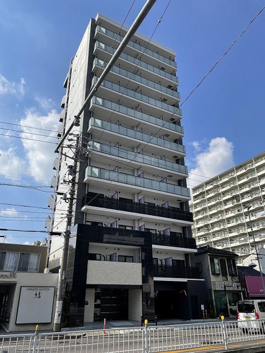 S−RESIDENCE平安通の外観