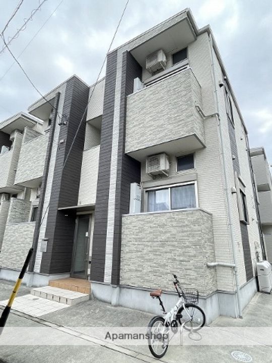 愛知県名古屋市北区下飯田町3丁目の賃貸アパートの外観