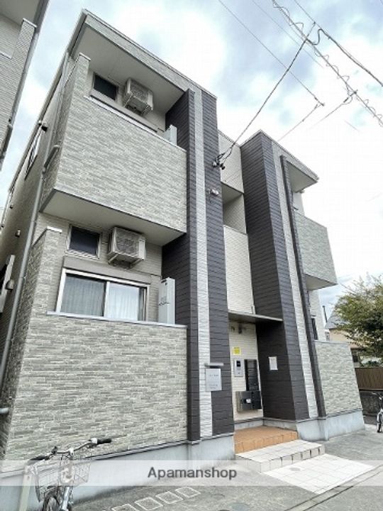 愛知県名古屋市北区下飯田町3丁目の賃貸アパートの外観