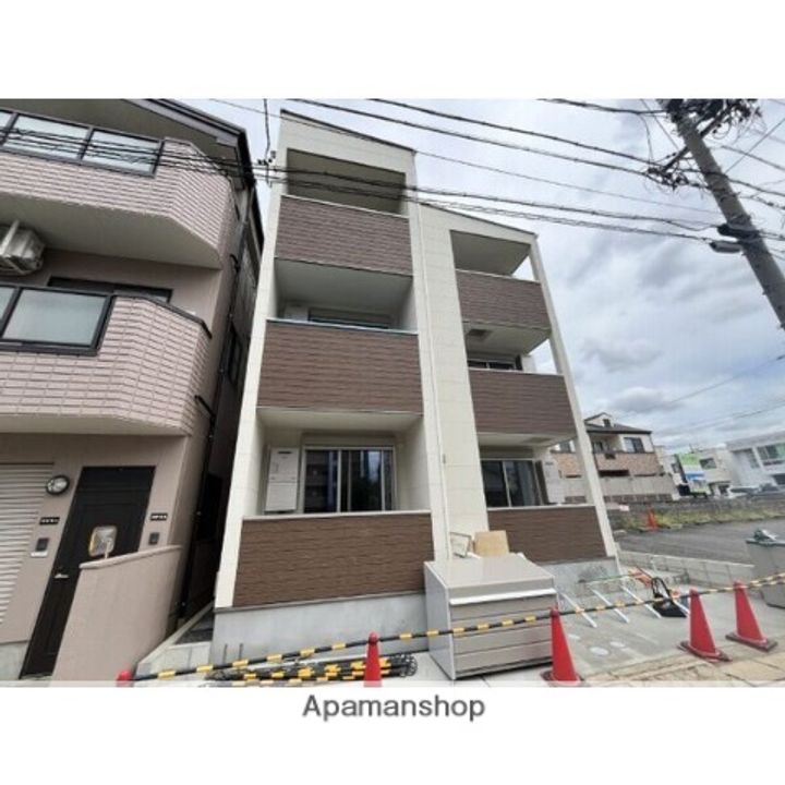 愛知県名古屋市北区東味鋺2丁目の賃貸アパートの外観