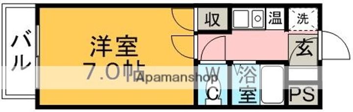 エスポワール名古屋の間取り