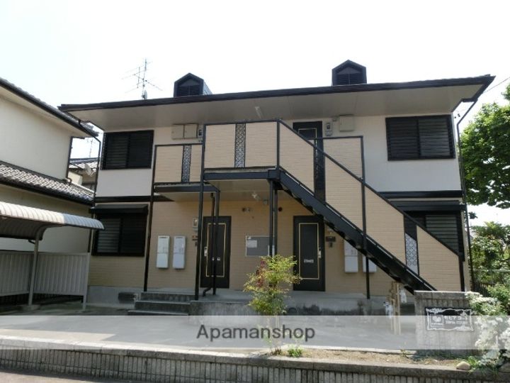 愛知県名古屋市北区楠味鋺2丁目の賃貸アパートの外観
