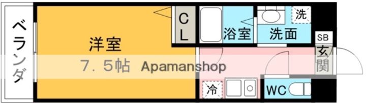 ライフエリア浅間の間取り