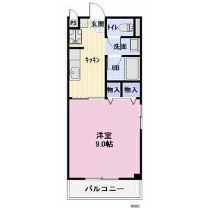 ベルテ勝川の間取り