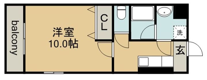 トゥー・ル・モンドの間取り