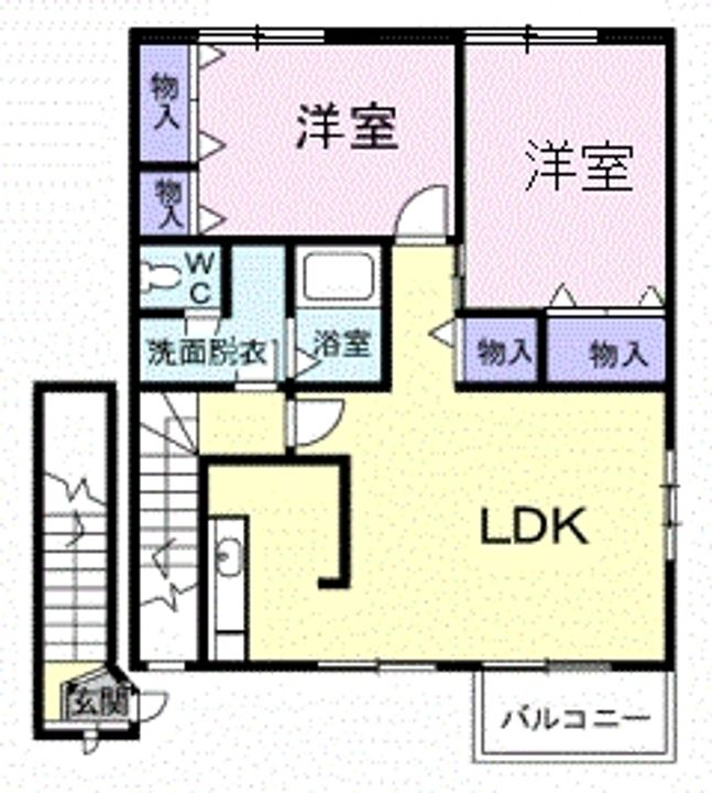 レジデンスミーテの間取り
