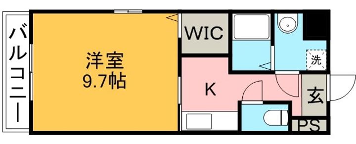メゾンリヴェールの間取り