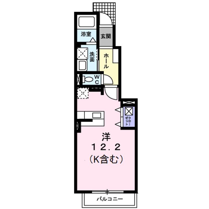 エアリーゴウドⅡの間取り