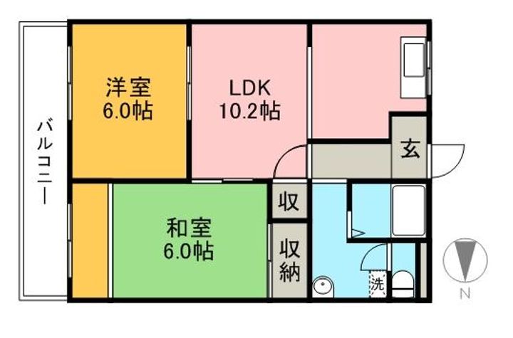 MIO BLDの間取り