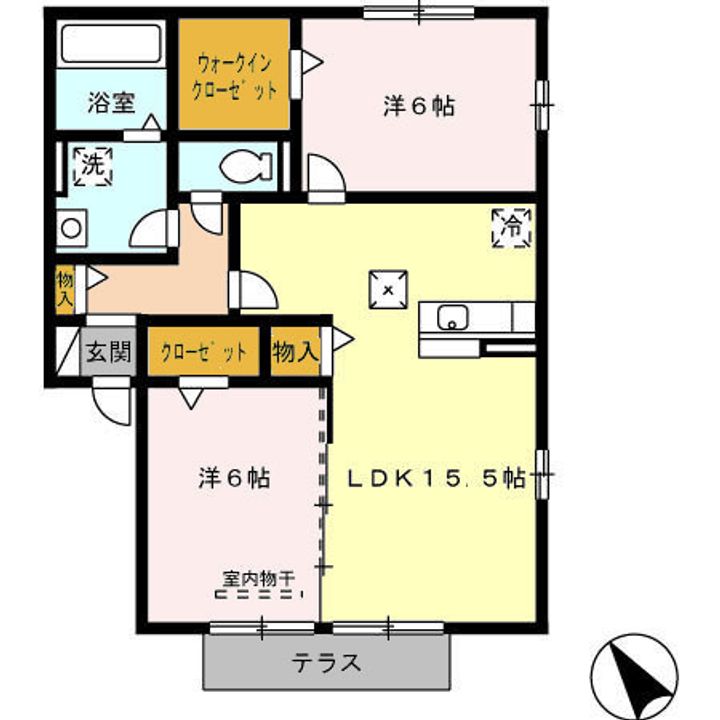 エトワール香久山の間取り