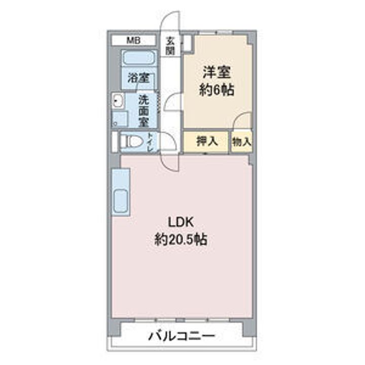 富佳ビルの間取り