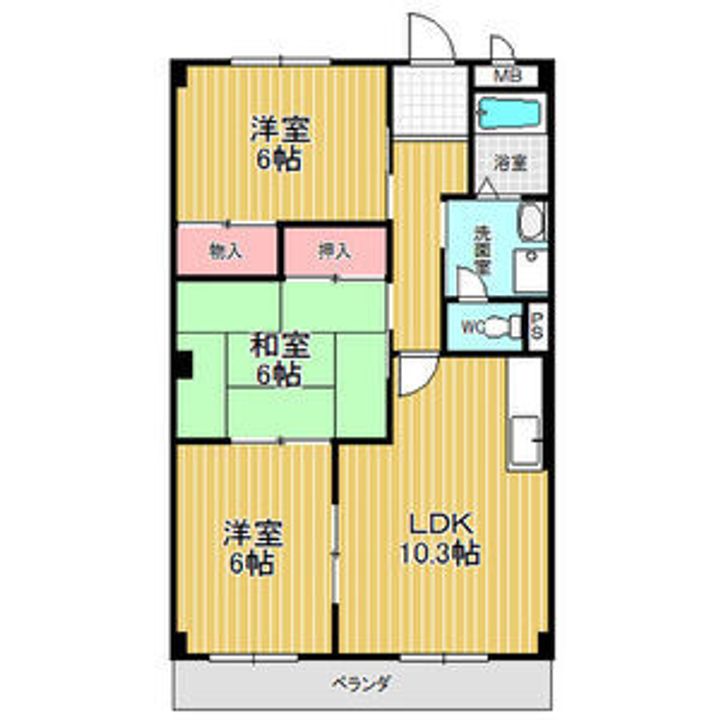 ライム21の間取り