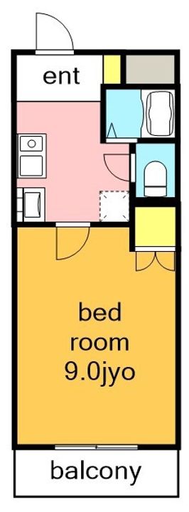 レザンドールⅡの間取り