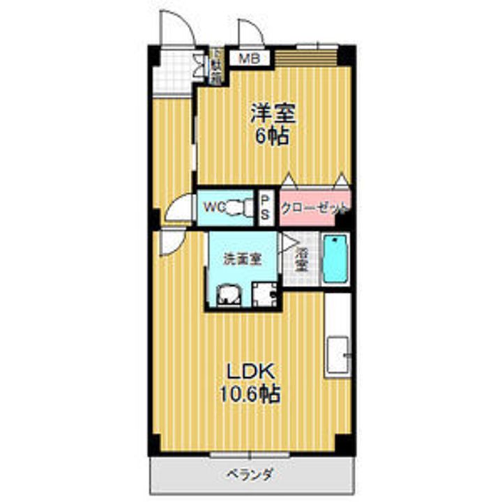 プランドールⅢの間取り