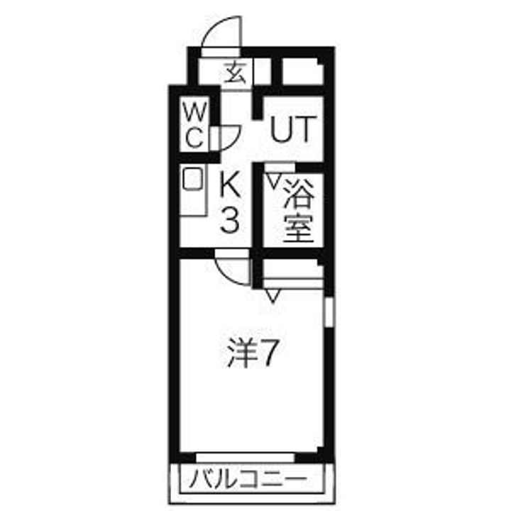 エトアール平針Iの間取り