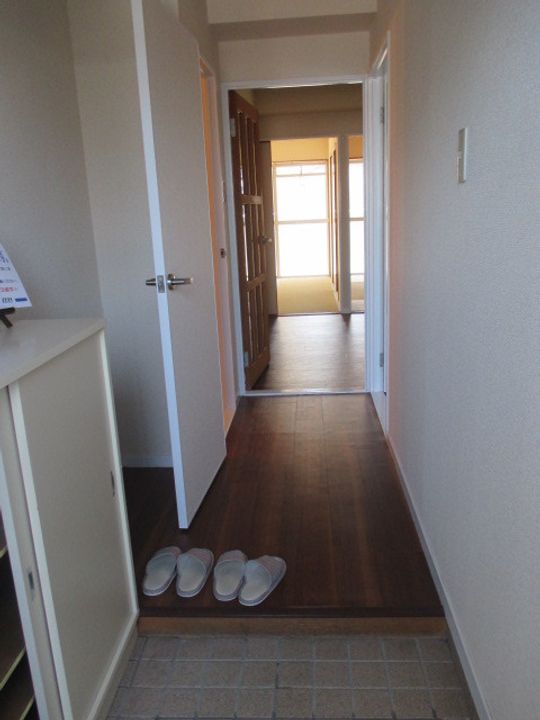 扶桑ハイツ2の玄関