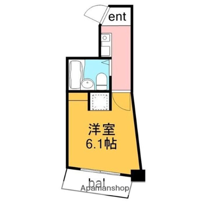 サンリバーイナダの間取り