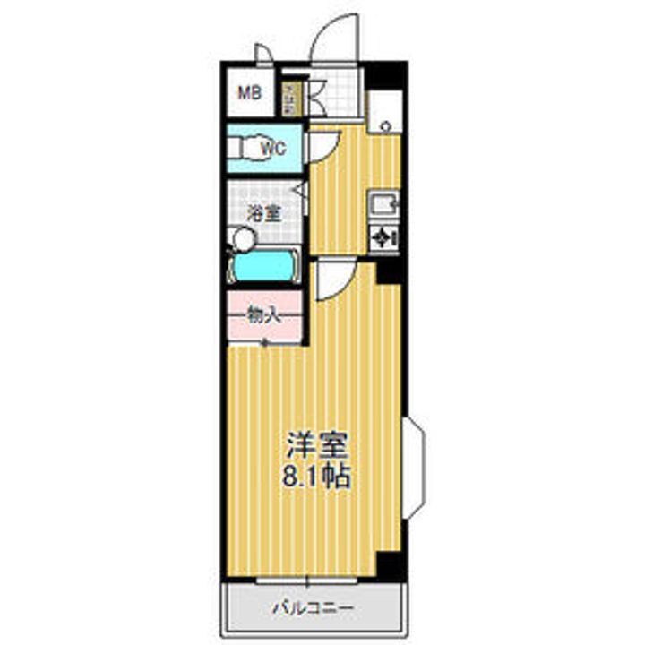 Capital Fの間取り