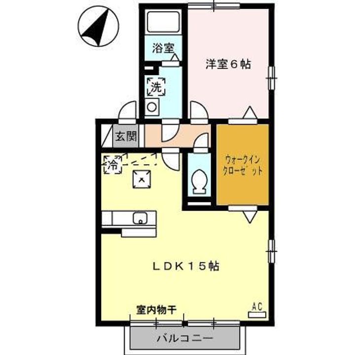 ファミーユ神ノ倉の間取り