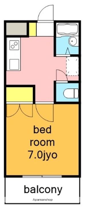 メゾン朋友の間取り