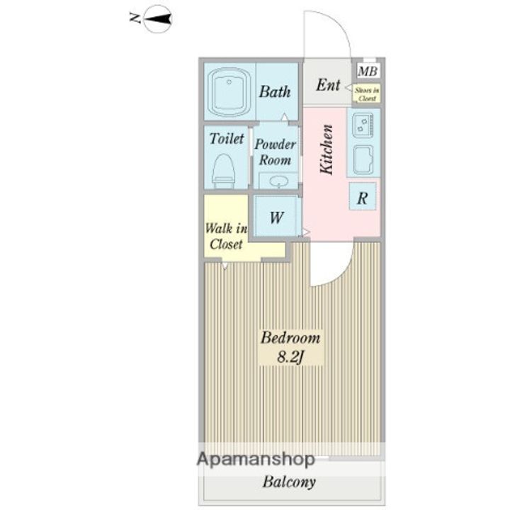 クレアの間取り