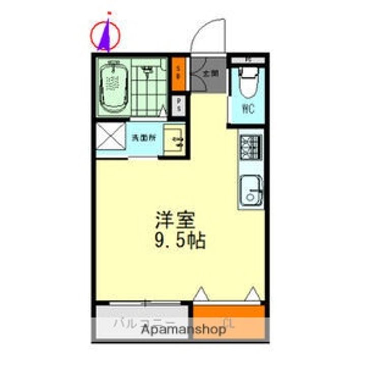 KAMPRADの間取り