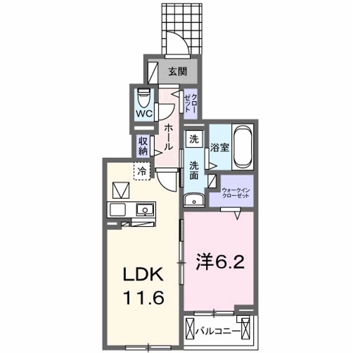 パストラーレ乗鞍Ⅲの間取り