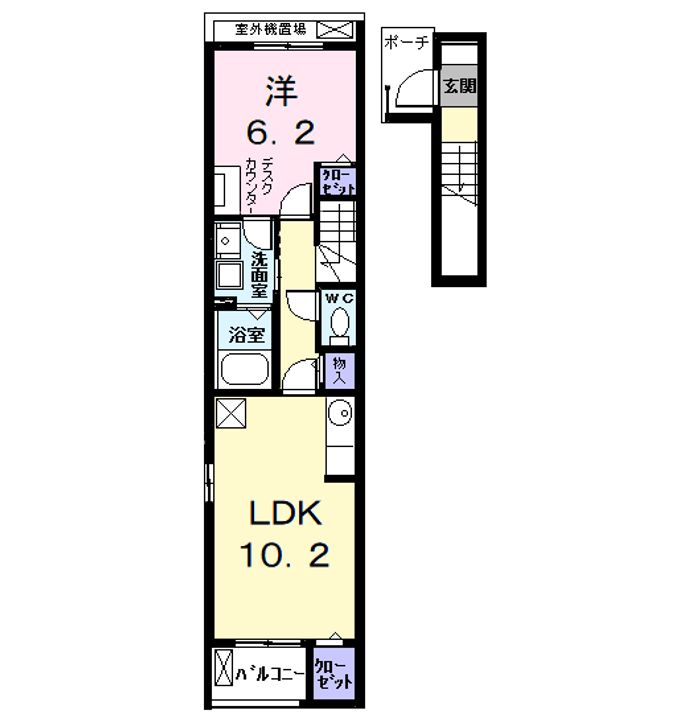 KPUSE(ケイプス)の間取り