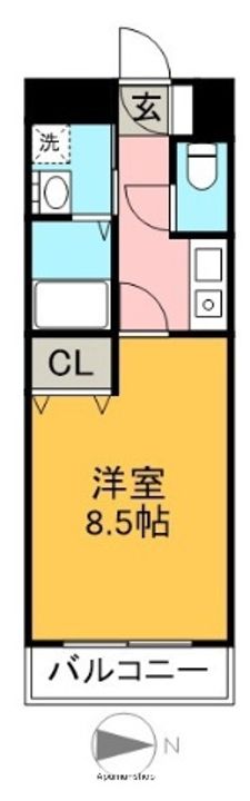 アムール白浜の間取り