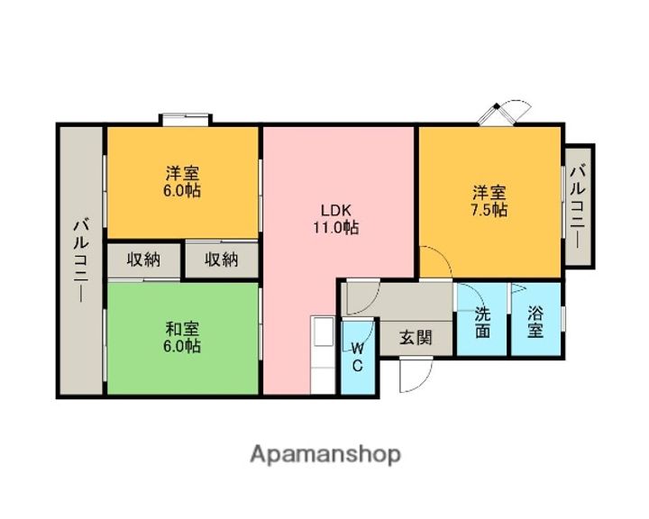 エミネンス96305の間取り