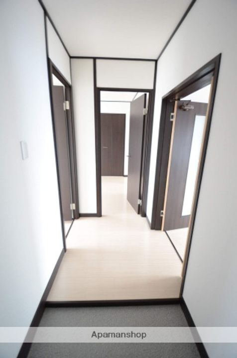 北町マンションB-2の玄関