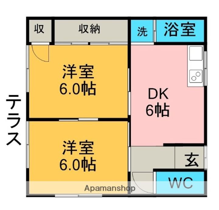 愛知県刈谷市御幸町2丁目(一戸建)の賃貸物件の間取り