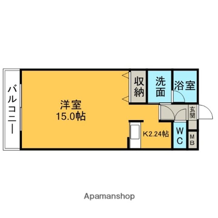 エルガーラ刈谷202の間取り